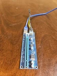 Pci-e 1X To 16X Powered USB3.0 Gpu Riser Extender Adapter Card Used. Price: $10.50.