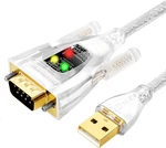 Dtech Usb To Serial Adapter With Ftdi Chip 9 Pin RS232 Cable Led Light Db New. Price: $29.65.
