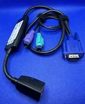 Lot Of 17 Dell System Interface Pod (sip)kvm Cables Mpn: 520-289-512 Dp/n ORF511 Used. Price: $170.00.