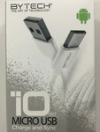 Bytech 10 Ft Micro Usb Cable Sync & Charge Model# BY-MP-CA-702-WT New. Price: $8.51.