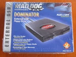 External Usb Floppy Drive Mad Dog Multimedia Dominator MD-ED1F 1.4MB New Sealed. Price: $23.00.
