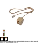 Cable Pos Dual Cash Drawer Splitter RJ12 1:2 1-TO-2 Apg CD-D1D2EP Multipro 320 New. Price: $17.00.