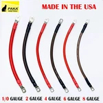 2/0, 1/0 ,4 ,6 8 Awg Gauge Battery Inverter Cables Solar, Rv, Car, New. Price: $39.59.