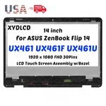 For Asus Zenbook Flip 14 UX461FA-IS74T Lcd Touch Screen Display Assembly New. Price: $119.00.