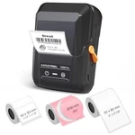 Supvan T50M Pro Bluetooth Label Maker Machine With 3 Tapes Used. Price: $34.74.