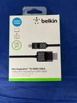 Belkin Mini Displayport To Hdmi Cable 6FT Video Black New Open Box Unused. Price: $14.99.
