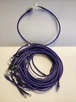 Lot 26 Monoprice Ft 24AWG CAT5E 350MHZ Utp Ethernet Network Cable Purple 568B Open. Price: $59.99.