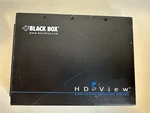 Black Box AC3003A-R2 Hd View Receiver Video Integrated Distribution System Used. Price: $49.00.