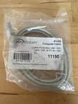 Compucessory A-b Usb 2.0 Cable Plug And Play 6' Gray 11150 New. Price: $10.30.