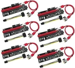 Pci-e Riser VER009S Bitcoin Litecoin Mining With Led Graphics Ext. Usb 6PCS New. Price: $10.00.