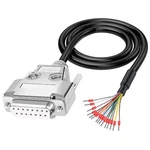 DB15 Solderless Breakout Connector With 5FT 24AWG Cable, Metal Shell RS232 D-... New. Price: $30.01.