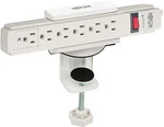 Tripp Lite Clamp-on Power Strip Holder Surge Protector White Clampusw New. Price: $28.39.