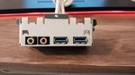 Hp 645574 003 Front Usb & Audio I/o Panel 100N300 556 Tested Working Used. Price: $5.98.
