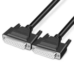 Jienk 10FT DB25 Female To Serial Extension Cable, RS232 Feet, Black New. Price: $24.64.
