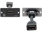 Kramer Electronics W-dp(b) Displayport Wall Plate Insert Single Slot Black New. Price: $29.95.