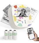 Xengro Mini Portable Sticker Printer, Thermal Rolls + Starter B3 Open. Price: $23.80.