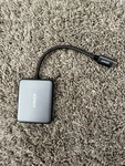 Anker Powerexpand Usb-c & Dual Hdmi Adapter Up To 4K (60HZ) A8324 Used. Price: $12.99.