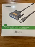 Parallel Printer Adapter Cable 6 Feet, Ugreen Usb To DB25, Free Sh New. Price: $11.99.