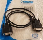 C2G #25213 3FT (0.9M) DB9 M/f Serial RS232 Extension Cable - Black New. Price: $14.99.