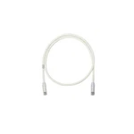 Ft Panduit UTPSP25Y 24 Awg Copper Cat 6 Patch Cord Off White New. Price: $36.00.