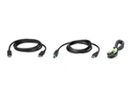 Aten W126625978 2L-7D02UDPX3 2M Usb Displayport Kvm Cable Kit Neu. Price: $90.46.