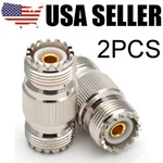 2PCS SO-239 Uhf Female Coupler Connector Barrel Adapter For PL-259 New. Price: $8.99.