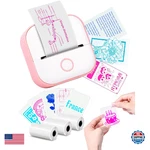 Memoking Sticker Printer - T02 Mini Pods Portable Thermal Label New. Price: $76.29.