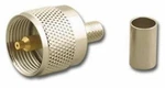 10 New PL-259 Connectors 2PC Crimp RG-58U & LMR-195 Kenwood Icom Vertex Radio. Price: $18.98.