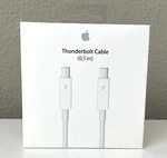New Sealed Apple 0.5M Thunderbolt Cable Mini Dp, White - A1410, MD862BE/A. Price: $92.00.