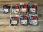 Tripplite N201 Lot Patch Cable Snagless Blue, Black, White, Gray, Red, Orange New. Price: $85.00.