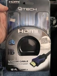 Cj Tech (item 61851) 12 Feet Hdmi Cable 4K Round Brand New. Price: $20.00.