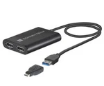 Sonnet USB3-DDP4K 3840 2160 Pixel Displaylink Dual Displayport Adapter For M1 Nuovo. Price: $162.05.