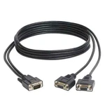 Tripp Lite P516-006-HR High Resolution Vga Monitor Y Splitter Cable HD15 2X New. Price: $21.95.