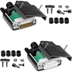Jienk DB15 Solderless Female RS232 D-sub Serial Adapters, 16MM Thinner 1... New. Price: $20.09.