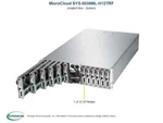 Supermicro SYS-5038ML-H12TRFG 12-NODE Barebones Server New In Stock Year Wty. Price: $12875.00.