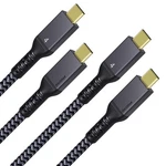Maxonar Pack Thunderbolt Cable, 40GBPS Sync, 240W Charging, 3.3FT, Black New. Price: $34.97.