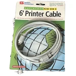 Macintosh Mini Din 8 6" Printer Cable System Connection Vintage 1995 New Sealed. Price: $18.36.