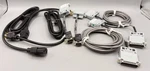 Lot 3 Amp DB25 DB9 Serial Interface Cable Kits + Power Cord Hayes Modem New. Price: $29.99.