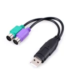 Ucec PS/2 To Usb Adapter Converter For PS2 Keyboard Mouse, Black New. Price: $14.88.