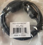 Hdmi High Speed Cable Ferrite 3' Black 3871 (15607) Monoprice Standard Lot Of New. Price: $31.00.