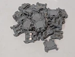 Lot Of 36 Eaton Ut 10 Din Rail Terminal Block, 600V 65A, 20-6 Awg Gray, As Shown Used. Price: $29.99.