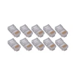 4XEM 4X100PKC5E CAT5E RJ45 Modular Plug For Stranded Solid Cable New. Price: $56.11.