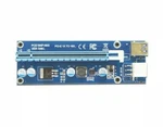 Mintcell 4-PACK Ver 6-PIN Pcie Pci-e Express 1X To 16X 60CM Usb Riser Adapter New. Price: $39.99.