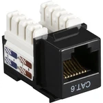 Black Box Network CAT6J-BK-25PAK Value Line Keystone Jack, New. Price: $109.95.