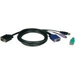 Tripp Lite By Eaton Connectivity P780-010 10FT USB/PS2 Kvm Cable Kit B040 New. Price: $45.10.