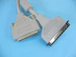 Hp Hewlett Packard Scsi Cable C5665A 36" 50PIN Low Density Male To 68 Hd Fem Used. Price: $24.99.