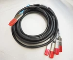 Amphenol SF-QSFP4SFPPS-005 582410003 To Sfp+ Splitter 5M 16.4FT Cable Used. Price: $34.50.