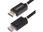 Startech 6FT Displayport 2.1 Cable Vesa Certified DP40 Black New. Price: $30.99.