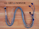 Supermicro CBL-SAST-0699 SFF-8643 To 4X Sata Sideband (75,75,90,90CM) Cable New. Price: $21.08.