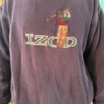 Vintage Izod Sweater Adult Extra Large Brown Cable Knit Usa Golf Preppy 90S Pre-owned. Price: $35.00.